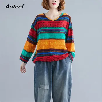 

korean style cotton plus size vintage autumn casual loose tee t shirt women t-shirt ladies tshirt clothes 2019 tops streetwear