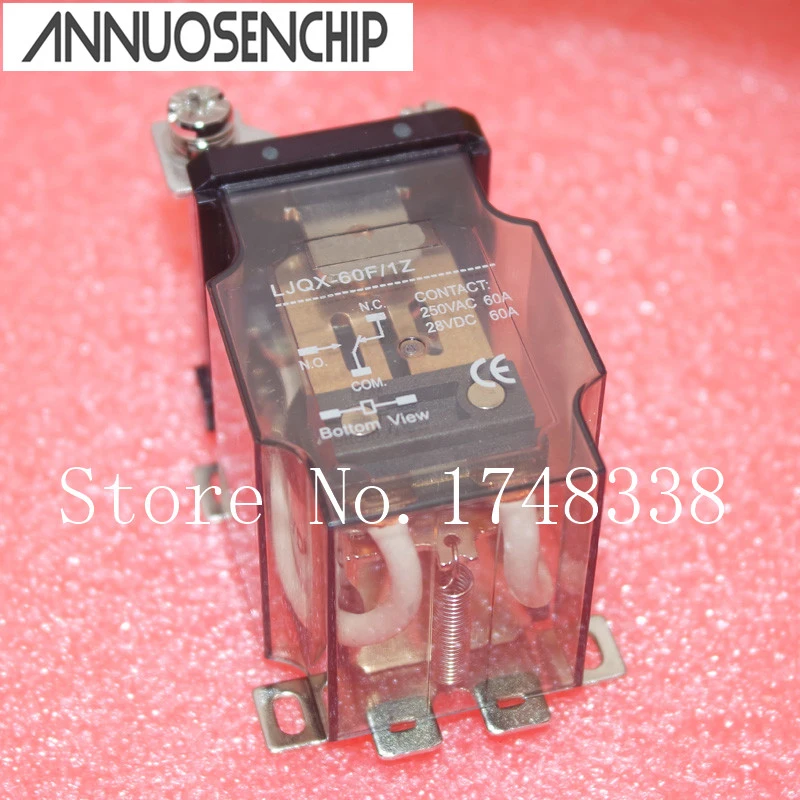 Реле LJQX-60F 1Z 12VDC 60A 2PCS DC12V | Электронные компоненты и принадлежности