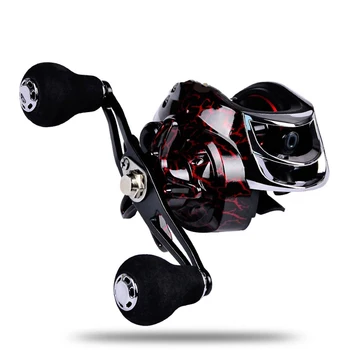 

Portable 18+1 Metal Fishing Reel Fishing Spool Gear Fishing Wheel Dripping Wheel 10KG Max Drag Power Rock fishing Accessories