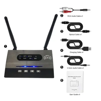 

Wireless 5.0 Audio Transmitter And Receiver Wireless Music Adapter Portable Audio Transmitter And Receiver Device