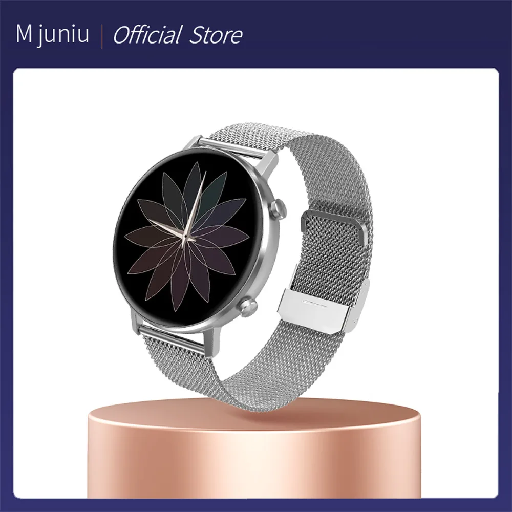 M juniu DT96 Smart Watch Women Full Touch Fitness Tracker Heart Rate waterproof Men GTR 2e Smartwatch for Xiaomi Redmi IOS phone