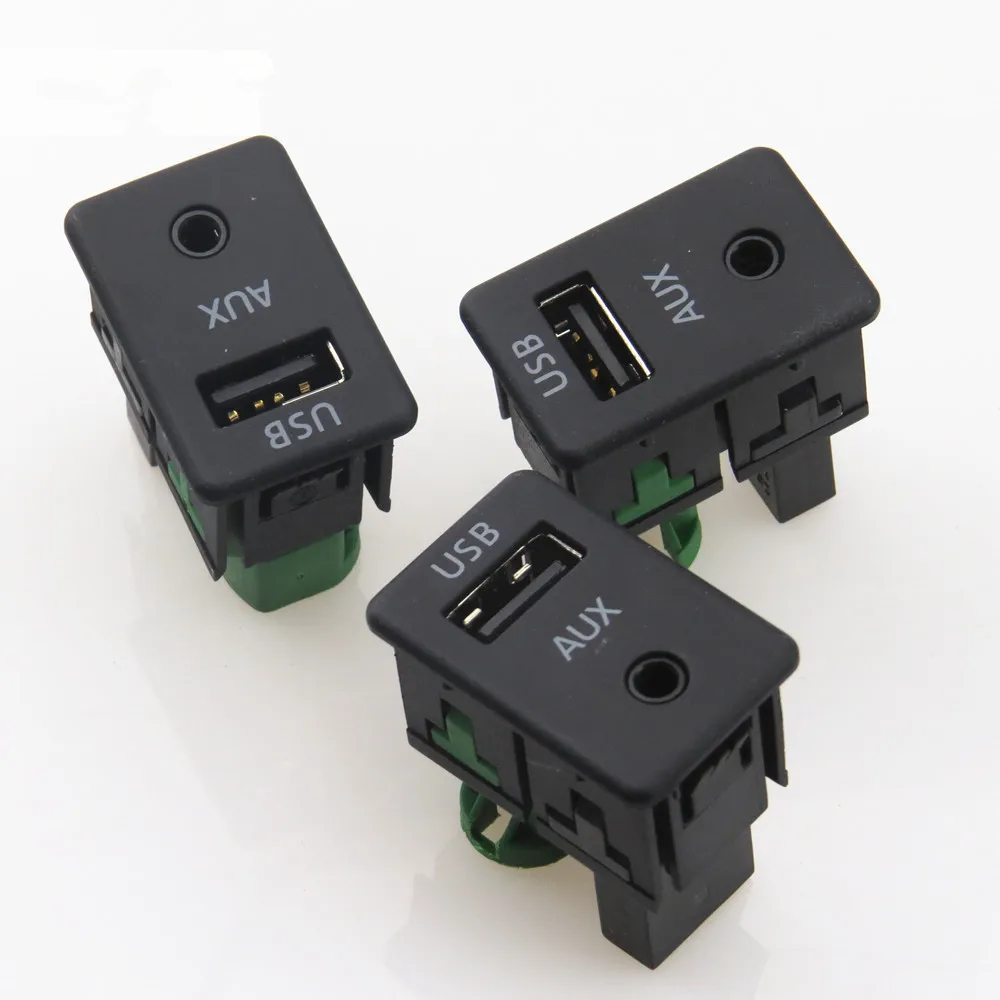 FHAWKEYEQ 3x RCD510 RNS310 USB + AUX переключатель розетка для VW Passat B6 B7 2006 2014 Tiguan CC 3CD 035 249 249A