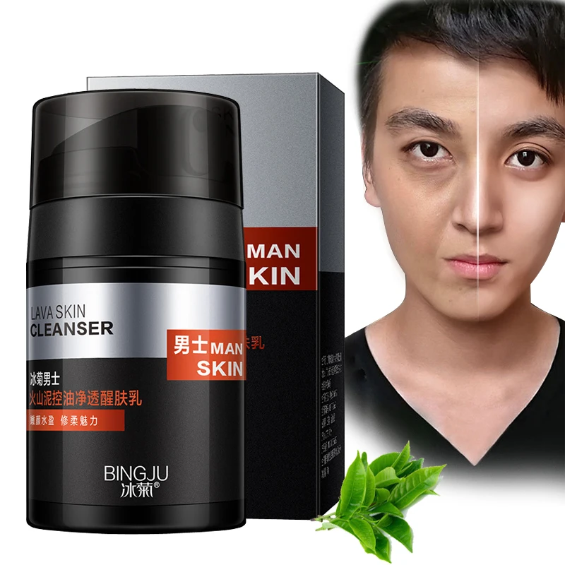 Coupon Price for  Face Cream Tea Leaves Men's Moisturizing Emulsion AntiAging Repair Skin Serum Hyaluronic Acid Skin 