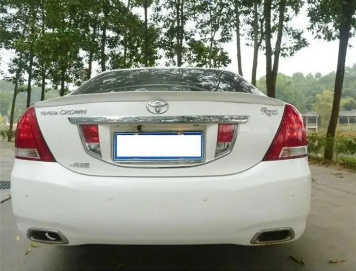 

High quality ABS primer Car Rear Trunk Lip Spoiler Wing Fits For r Toyota Crown 2010 2011 2012 2013 2014 2015