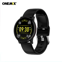 ONEMIX для мужчин умный Браслет IP68 водонепроницаемый HD экран Bluetooth счетчик часы Fintness браслет