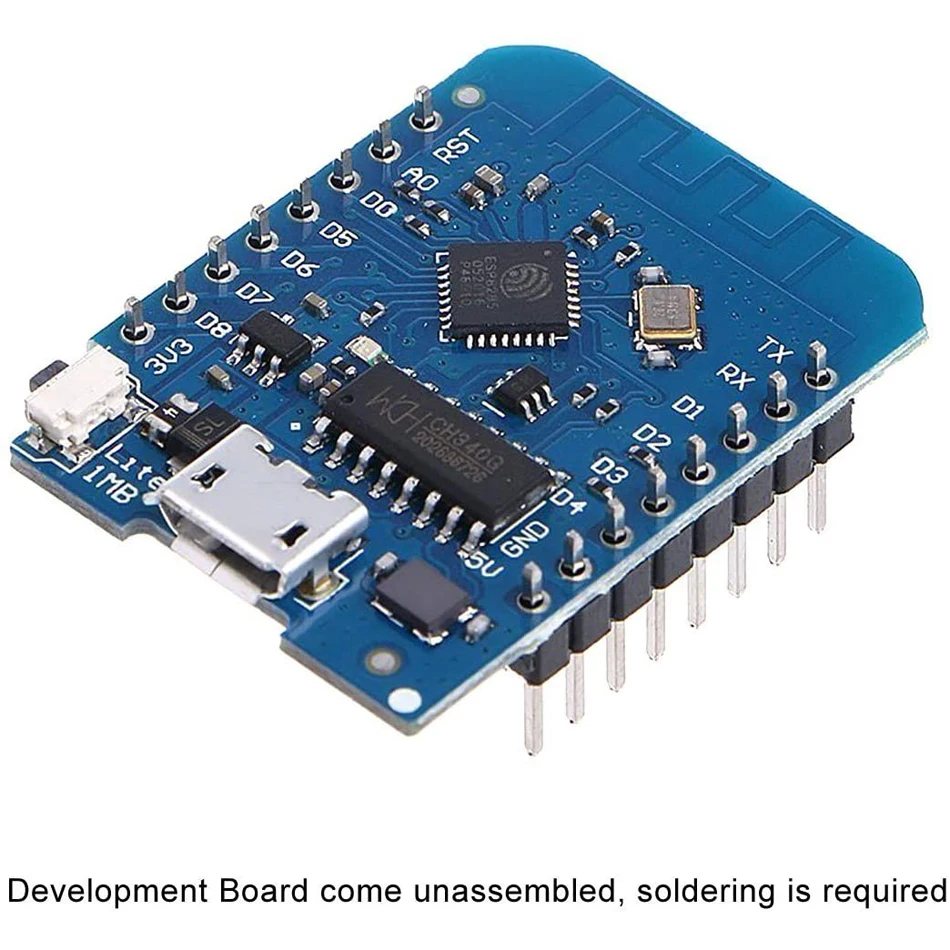 Wemos D1 Mini Development Board ESP8266 V1.0.0 1MB Flash Lite Wireless WiFi Internet | Электронные компоненты и