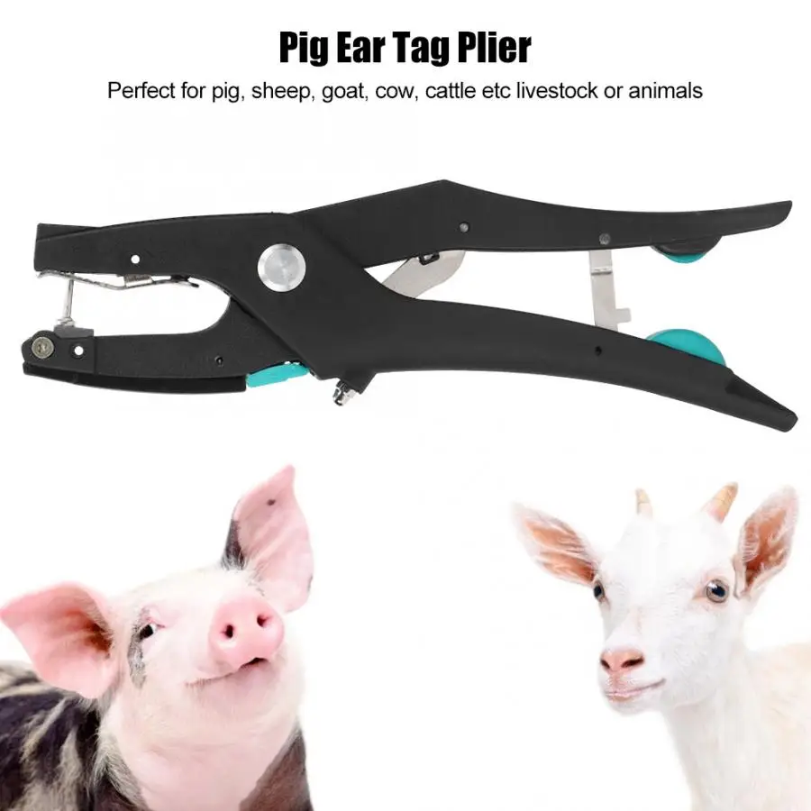 Cattle Livestock Ear Tag Plier Puncher Applicator Tagger Identification Pig Goat Cattle Livestock Ear Tag Plier Puncher Applicator Tagger Identification Pig Goat