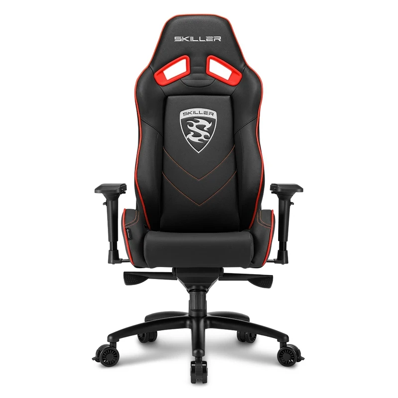 Игровое кресло Sharkoon Skiller SGS3 компьютерное, до 120 кг, кожа PU/PVC