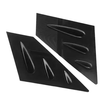

1Pair Carbon Fiber Look Car Front Window Louver Side Vent For Subaru WRX STI 2015-2018 Side Window Louvers Scoop Cover Vent