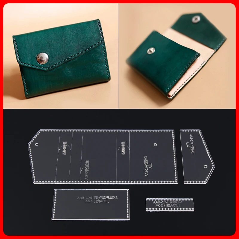 1 комплект сумка для карт визиток кошелек рисования бумажный узор сделай сам