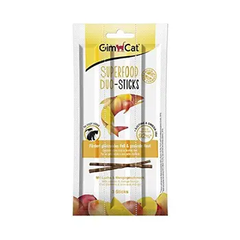 

GimCat Superfood Duo-Sticks Huhn & Beere | 24x3 Katzensnacks