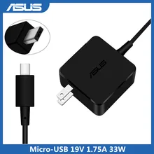 С эффектом приближения c зарядкой Micro-USB 19V 1.75A 33 Вт EXA1206UH AC зарядное устройство для адаптера для ASUS eeebook X205 X205T X205TA E202 E202SA E205SA Нетбуки