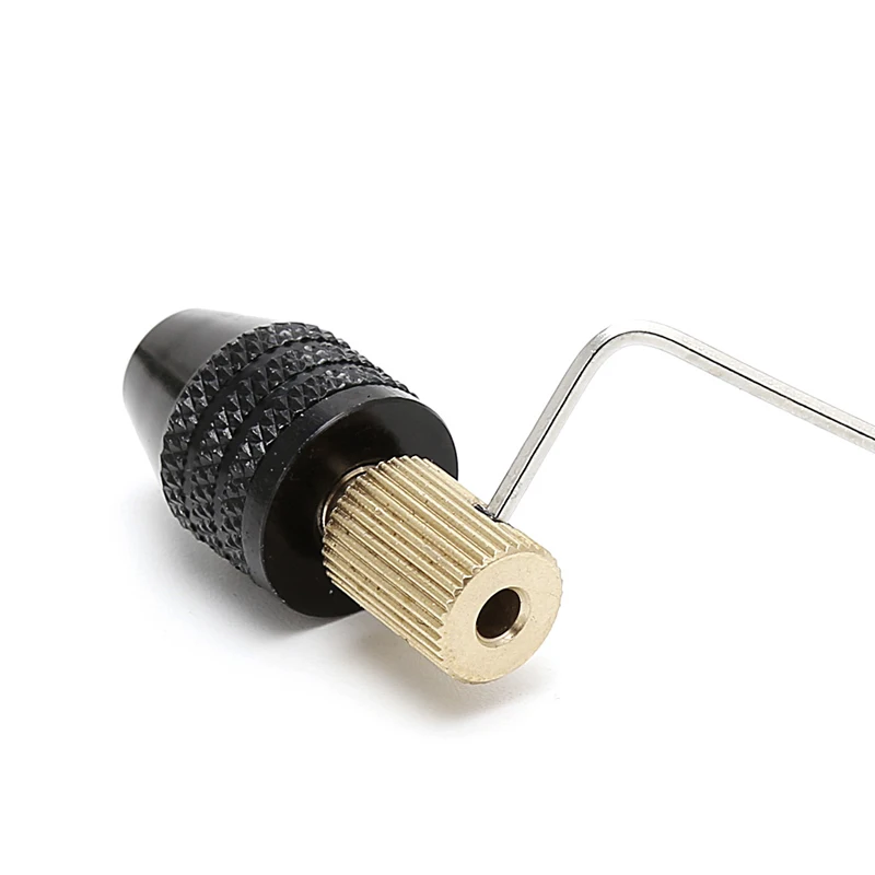 

3.17mm Electric Motor Shaft Mini Chuck Fixture Clamp 0.3mm-3.5mm Drill Bit B95B