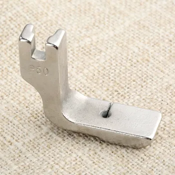 

DRELD P50 Steel Industrial Sewing Machine Pleated Flat Wrinkled Presser Foot for 1-Needle Lockstitch Industrial Sewing Machine