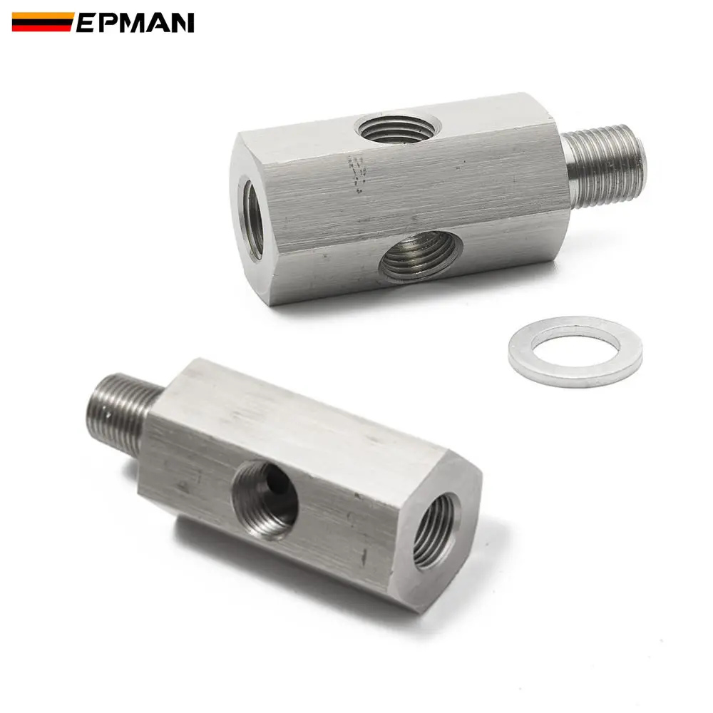 EPMAN 1/8 ''NPT &amp 1/8&quot BSPT M10 датчик давления масла тройники адаптеры турбоподача