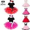 Fancy Kids Dresses for Girls Birthday Easter Cosplay Mouse Dress Up Kid Costume Baby Girls Clothing For Kids 2 6T Wear ► Photo 1/6