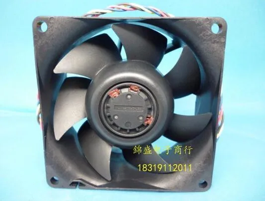 Для V80E12BGA7-07 80*80*38 мм 8 см DC 12V 1.73A 4-проводной два подшипника Сервер вентилятор охлаждения