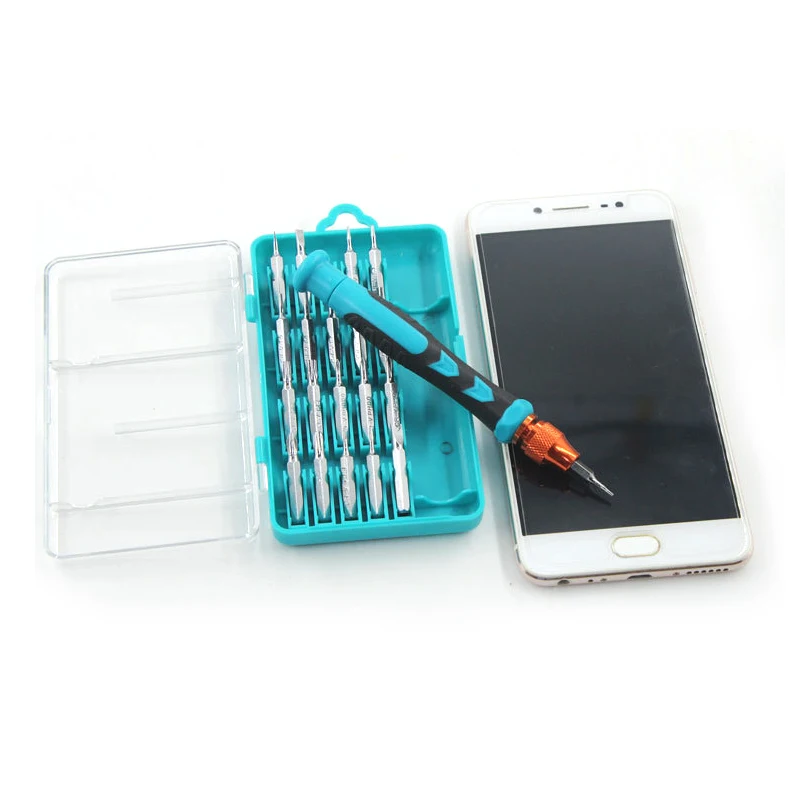 Набор отверток KINDLOV Precision 21 в 1 Torx шестигранный Phillips Parafusadeira набор наконечников Магнитная отвертка Мультитул ручные инструменты