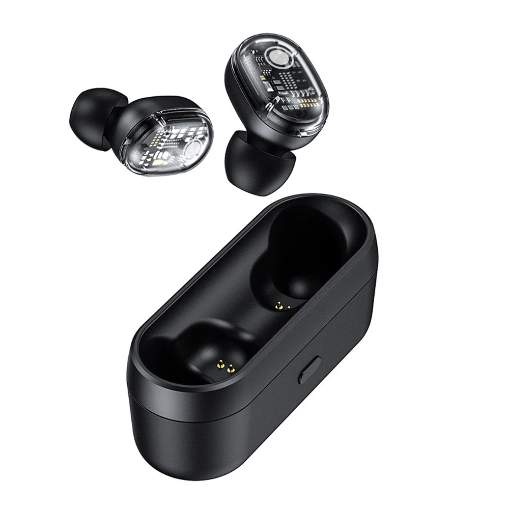 TWS 5,0, Bluetooth, беспроводные наушники, сенсорное управление, мини наушники, водонепроницаемые, 9D, стерео музыка, спорт, Bluetooth гарнитура Vs QCY GT1