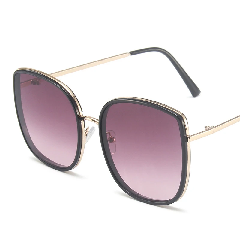 Óculos de sol oversized cateye para mulher estilo moda marca_voghion.com