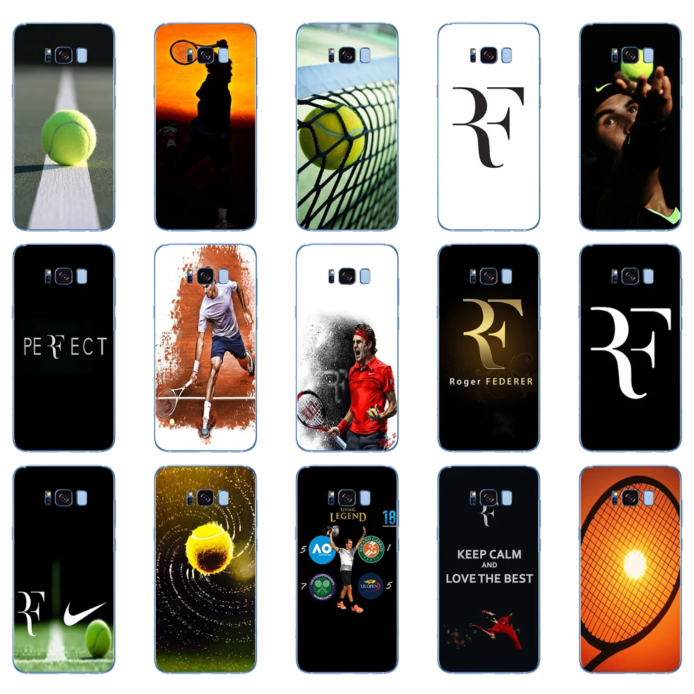 

85DD Tennis star roger federer Soft Silicone Cover Case for Samsung Galaxy S6 S7 edge S8 S9 S10 plus A70 A50 case