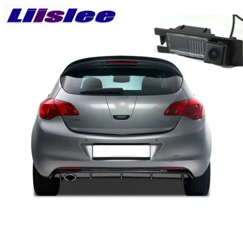 LiisLee Car HD Reversing image Camera Rear View Camera For Opel Astra J 2009~2015 Night Vision High Quality Dedicated Car Camera