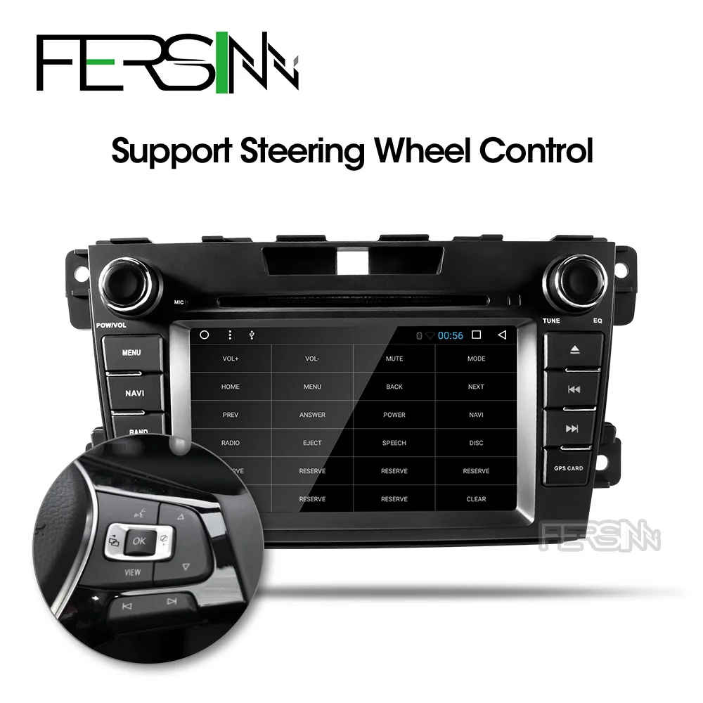 Flash Deal Fersinny android 9.0 car dvd  for Mazda CX-7 2008 2009 2010 2011 2013 2013 2014 2015  gps navigation radio video player 2