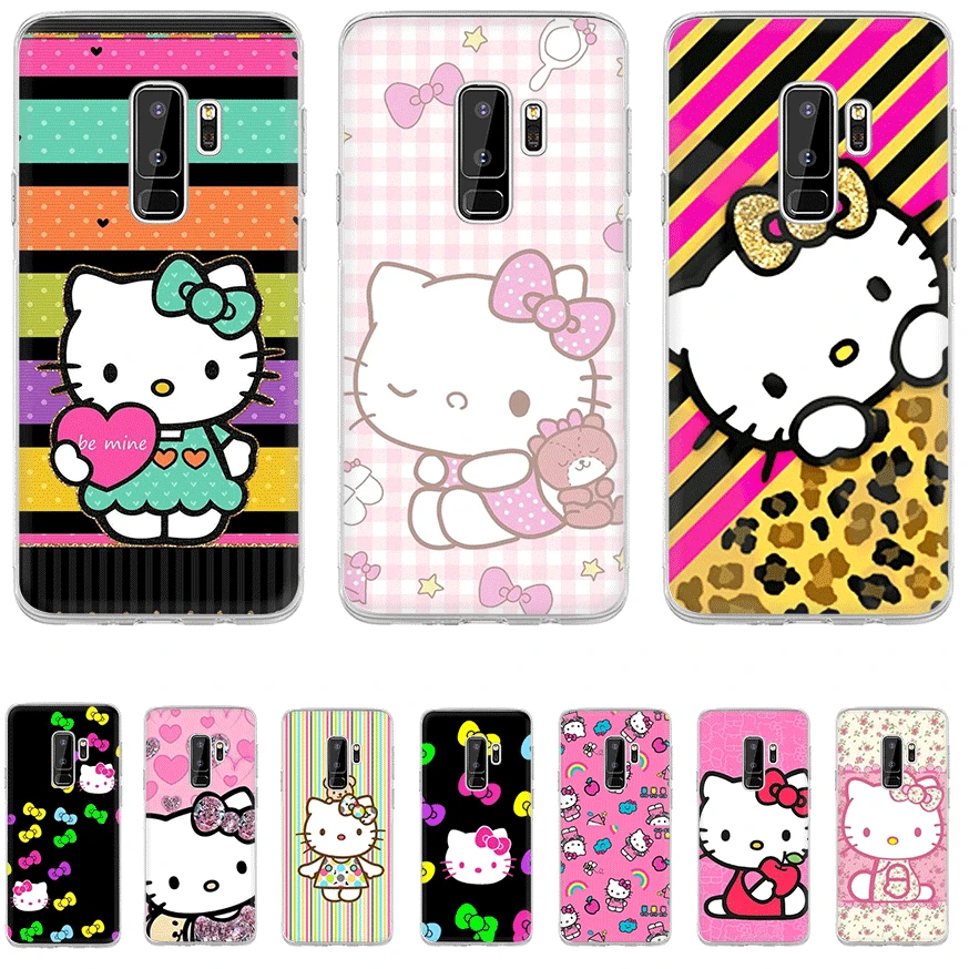 Phone Case TPU For Samsung A5 A6 A7 A8 A9 A10 A20 A30 A40 A50 A60 A70 Cover Cat | Мобильные телефоны и аксессуары