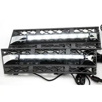

2Pcs DC 12V LED Car Daytime Running Light for BMW 7 Series F01 F02 2009-2013