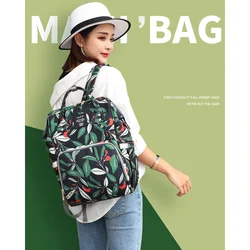 Large-capacity Mummy bag multi-function Oxford cloth maternal and child backpack waterproof backpack