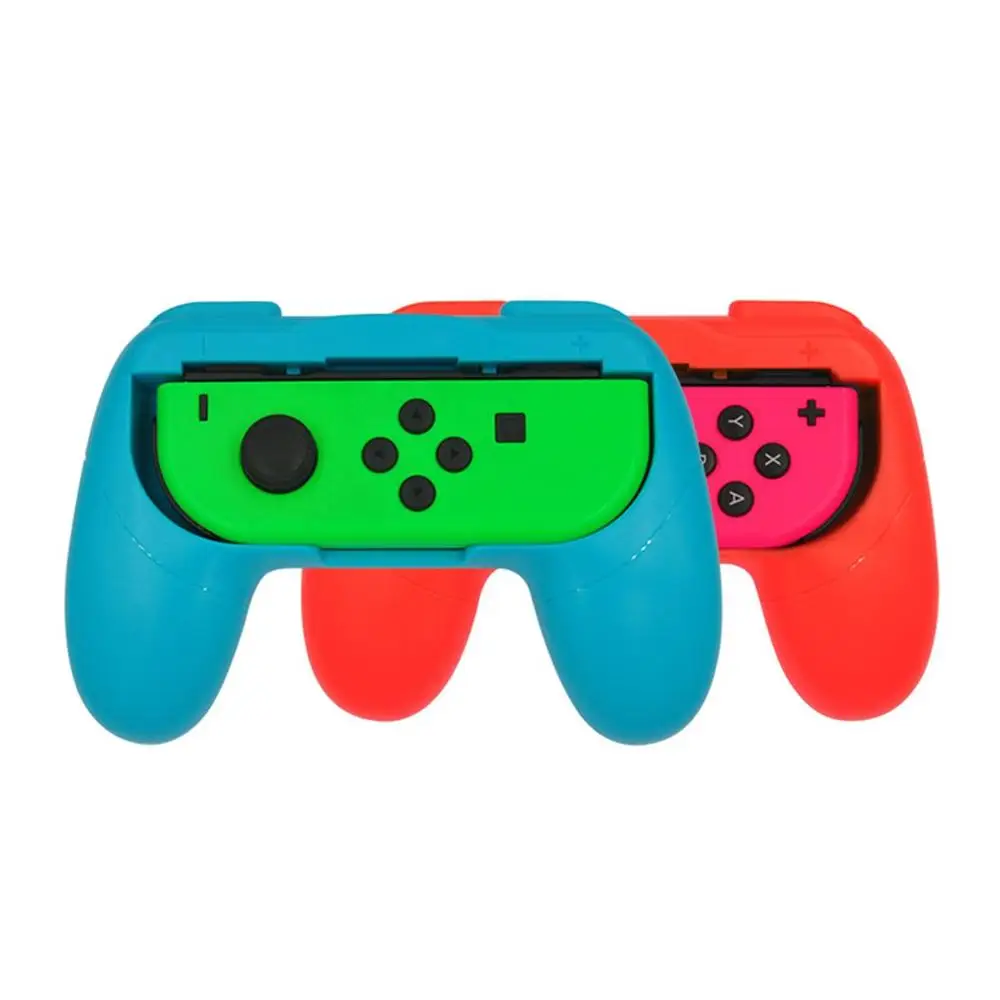 Red 2 шт./компл. переключателя Nintend ABS захват для геймпада ручка Joypad стенд держатель для nintendo переключатель левый и правый Joy-Con игровой контроллер - Color: Red