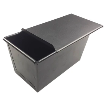 

Non-Stick Bread Loaf Meatloaf Pan with Lid Iron Toast Mold Kitchen Baking Tools