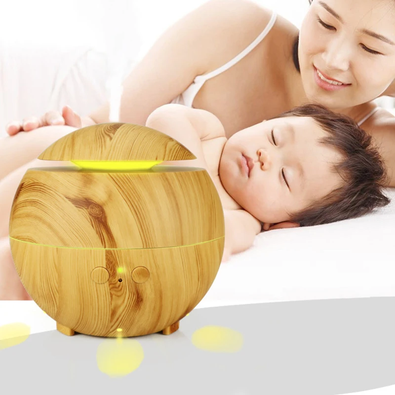 Humidifier Ultrasonic Cool Mist Humidifier Air Purifier 7 Color Change Led Night Light For Office Home Eu Plug