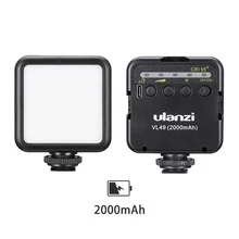 Ulanzi VL49 мини светодиодный видео свет для Canon Nikon Sony с холодным