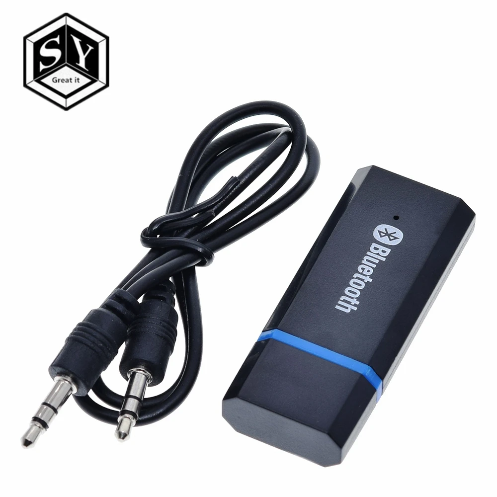 Bluetooth 5.0 Audio Receiver Mini Stereo Bluetooth AUX RCA USB 3.5mm Jack For TV PC Car Kit