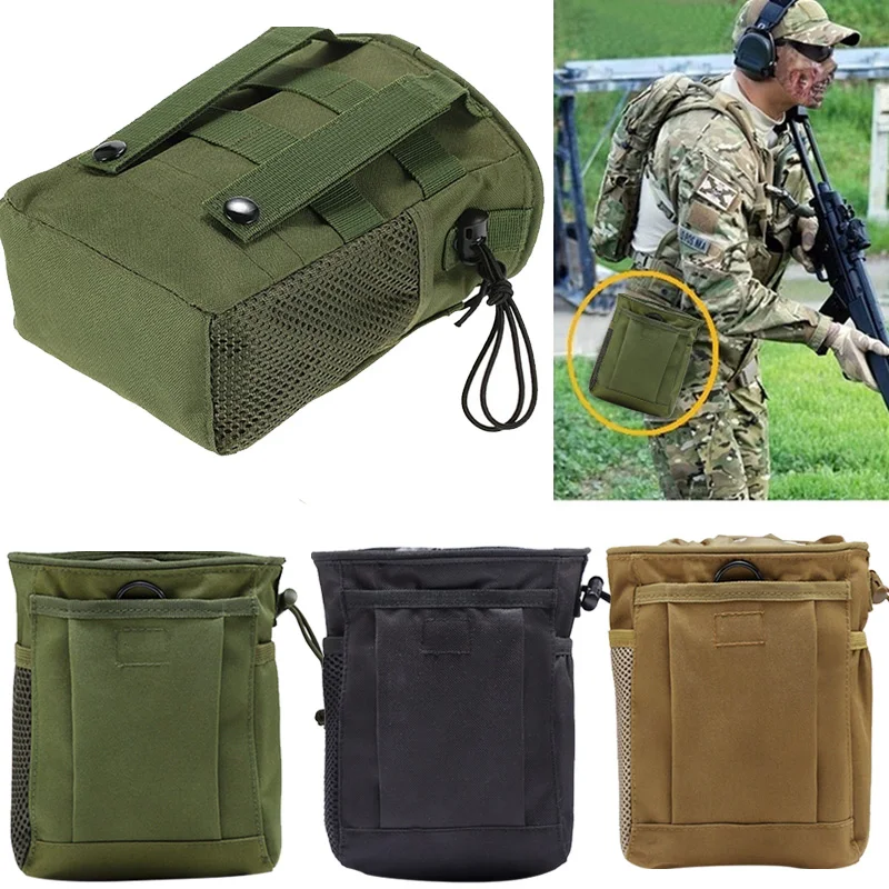 Durable Cartridge Bag Waist Pouch Oxford Cloth 3 Colors Camping Pocket DIY Drawstring Military Accessorie Outdoors Airsoft|Уличные инструменты| | АлиЭкспресс