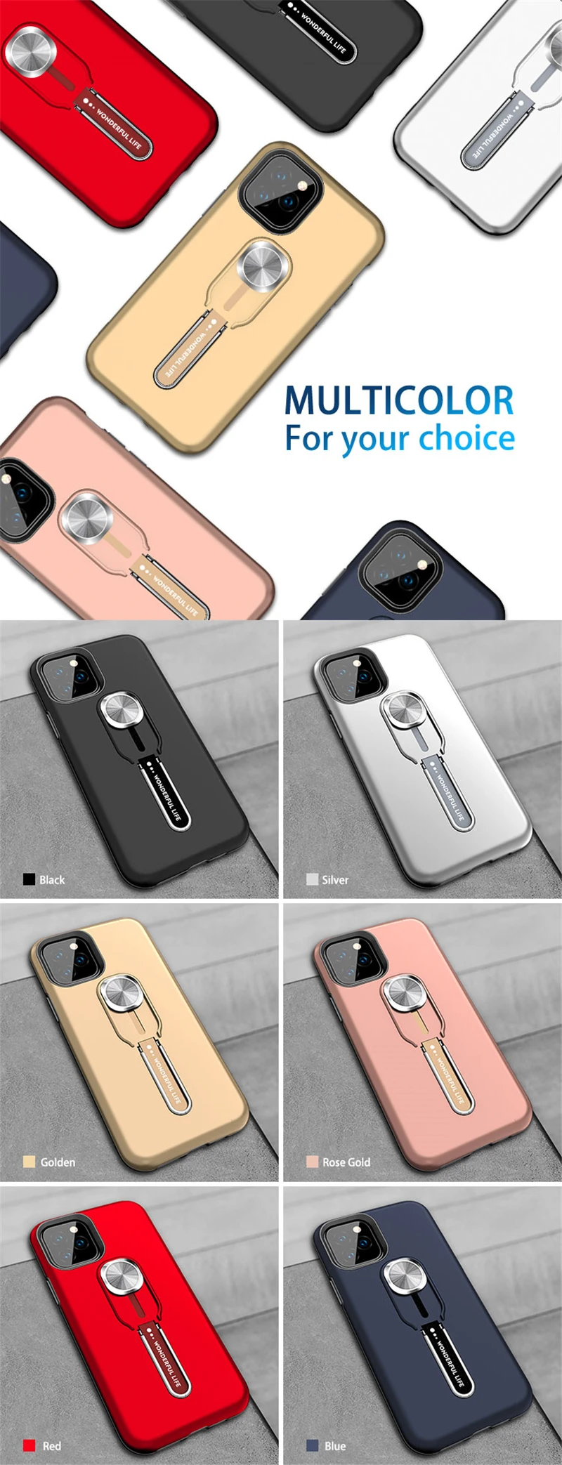 Finger Ring Case for iPhone 11/11 Pro/11 Pro Max 30