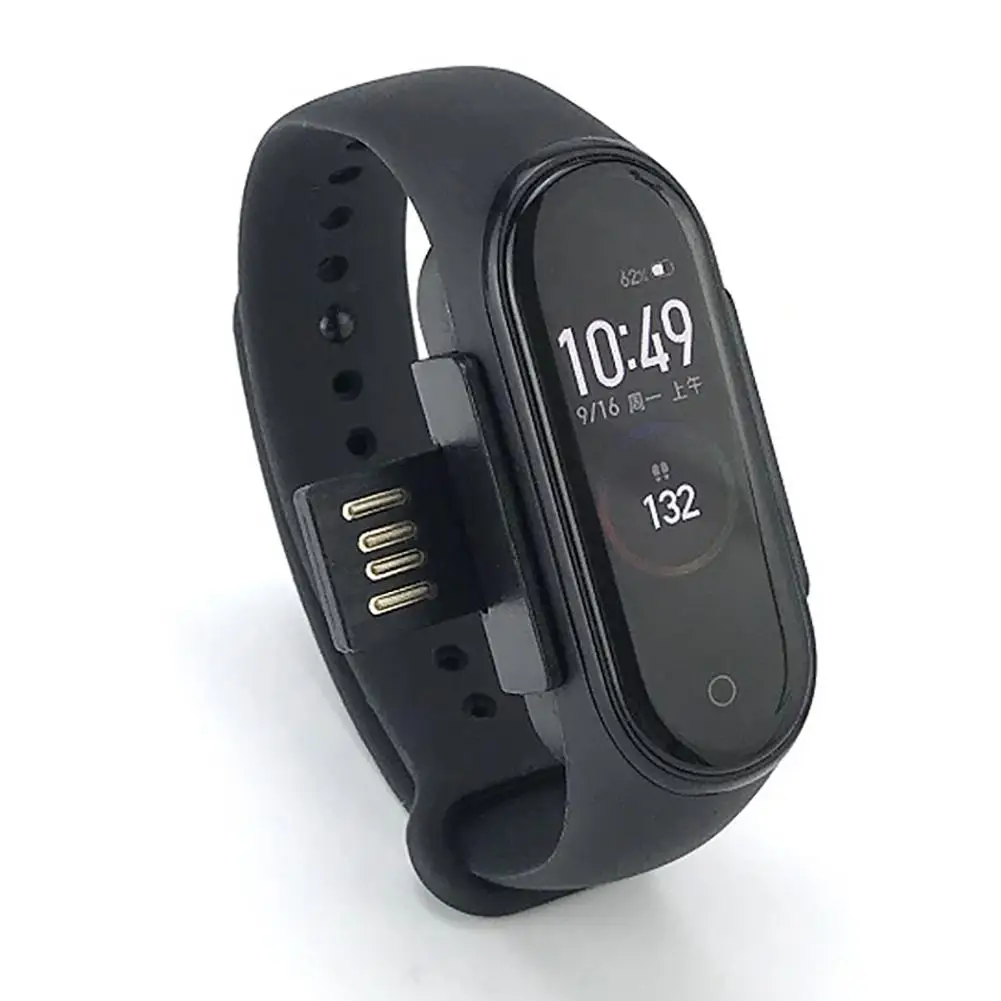 Портативная многофункциональная Зарядная база для Xiaomi Mi Band 4 USB кабель для зарядки док-станция Смарт-часы аксессуары