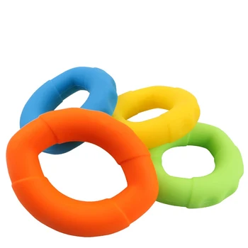 

O Hand Gripper Grip Ring Hand Resistance Band Finger Stretcher-Exercise For Forearm Wrist Training Carpal Hand Expander