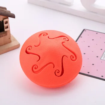 

Pet Leak Food Toy Rubber Top-shaped Puzzle Training Toy Dog Interactive Slow Feeder
