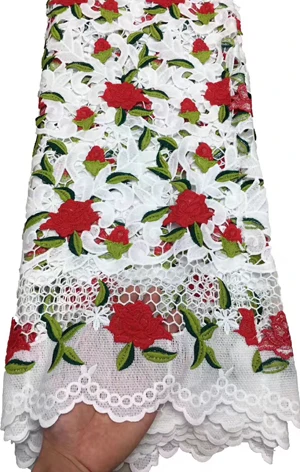 2019 новейшее гипюровое кружево шнур вышивка французский африканский кружевная