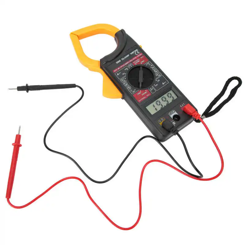 Digital Clamp Meter Ammeter Voltmeter Electronic Multimeter Digital LCD Design for Measure Voltage Electrical Measurement Clamp Meter Digital Clamp Meter Ammeter Voltmeter Electronic Multimeter Digital LCD Design for Measure Voltage Electrical Measurement Clamp Meter