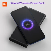 Xiaomi Mi Беспроводной внешний аккумулятор 10000 мАч Qi быстрое зарядное устройство PLM11ZM 10000 мАч Внешний аккумулятор для iPhone X Xs MAX Samsung