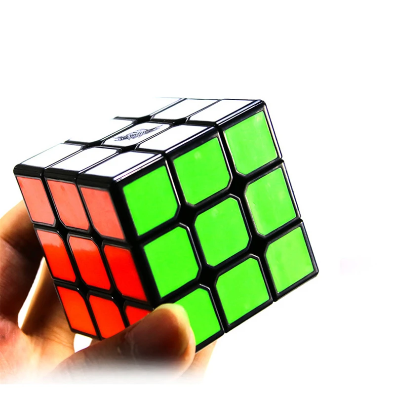 Accive Cyclone Boys FeiKu 3x3x3 волшебный куб соревнование головоломка на скорость игрушечные кубики для детей cubo magico-черный