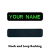 Custom Text Embroidery Name Patch Iron on Hook and Loop Sew on Stripes Badge for Clothing Garment ► Photo 3/6
