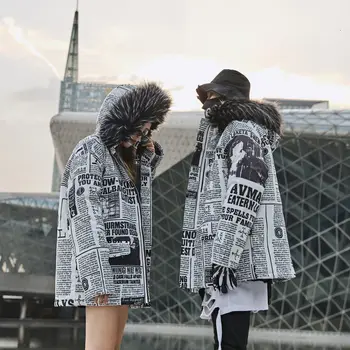 

Privathinker Men's Korean Style Casual Parkas 2020 Winter New Woman Oversize Hooded Warm Coats Streetwear Fashion Parkas