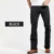 Мужские Джинсы свободного кроя Слегка Расклешенные Slim Fit Сине Черные Брюки Дизайнерские Классические мужские Стрейч Джинсовые Брюки