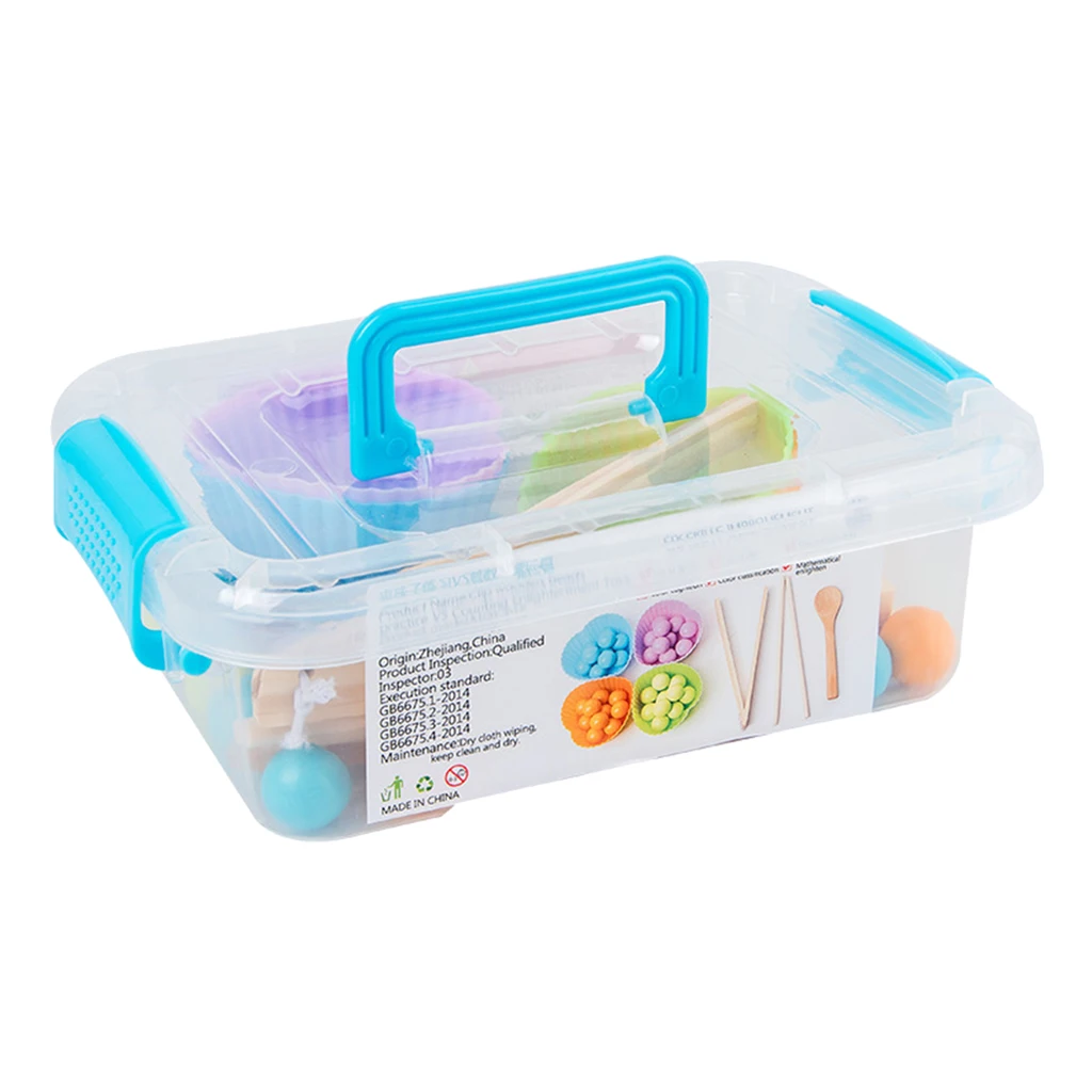 Kids Focus Practice Chopstick Spoon Training Math Start Learning Toys Gift