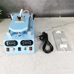 Machine de chauffage 3 en 1 pour écran de téléphone, séparateur d'écran droit, verre d'écran TBK 268 pour écran plat et incurvé, séparateur de cadre central 