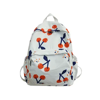 

2020 New Schoolbag Women College Students Backpack Junior High School Bag Flower Printing Small Fresh Teenager Girl Back Pack